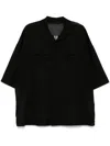 Rick Owens Magnum Tommy Shirt In Black