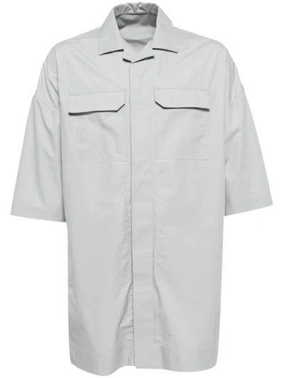 Rick Owens Magnum Tommy Shirt In Blue