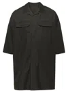 Rick Owens Magnum Tommy Shirt In Grey