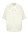 Rick Owens Magnum Tommy Shirt In White