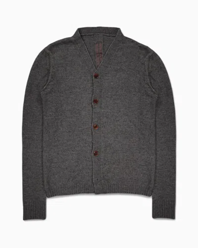 Pre-owned Rick Owens Mainline Wool Cardigan - Fw12 “mountain”