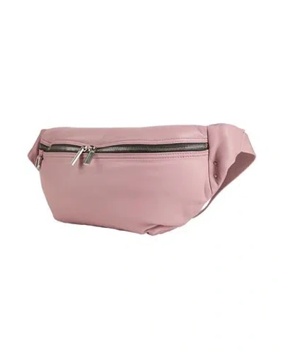 Rick Owens Man Belt Bag Antique Rose Size - Lambskin In Pink