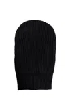 Rick Owens Man Black Hats In Black