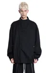 Rick Owens Man Black Jackets In Black