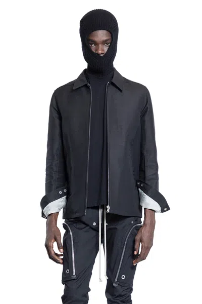 Rick Owens Man Black Jackets