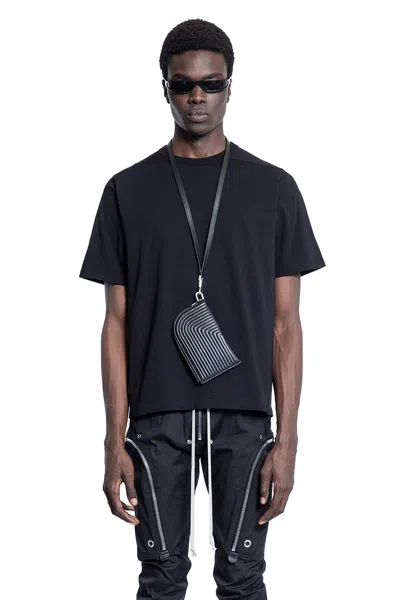 Rick Owens Man Black T-shirts & Tank Tops