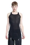 Rick Owens Tank Top In Black