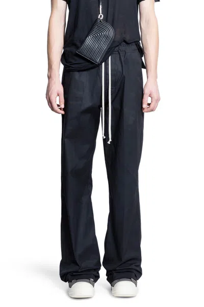 Rick Owens Man Black Trousers