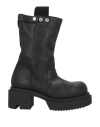 Rick Owens Man Boot Black Size 11 Leather In Black