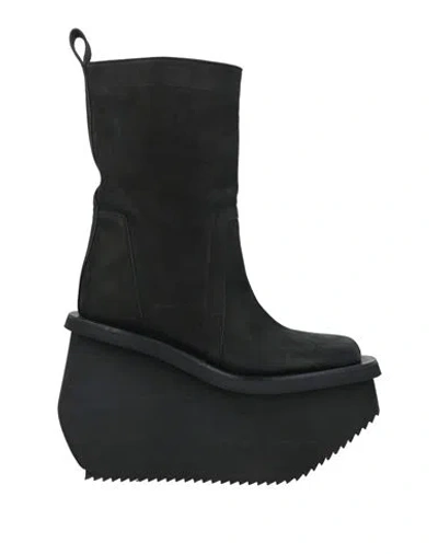 Rick Owens Man Boot Black Size 11 Leather