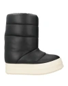 Rick Owens Man Boot Black Size 8 Leather In Black