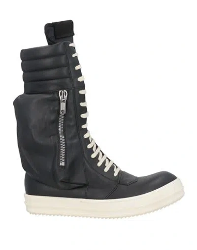 Rick Owens Man Boot Black Size 9 Leather