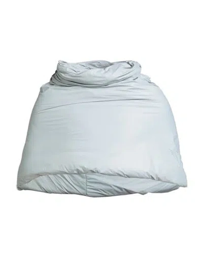 Rick Owens Man Cape Sky Blue Size 36 Polyamide