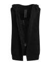 Rick Owens Man Cardigan Black Size M Cashmere, Silk In Black