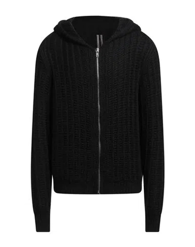 RICK OWENS RICK OWENS MAN CARDIGAN BLACK SIZE M WOOL, CASHMERE
