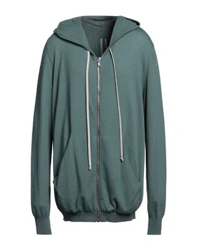 Rick Owens Man Cardigan Emerald Green Size M Cashmere