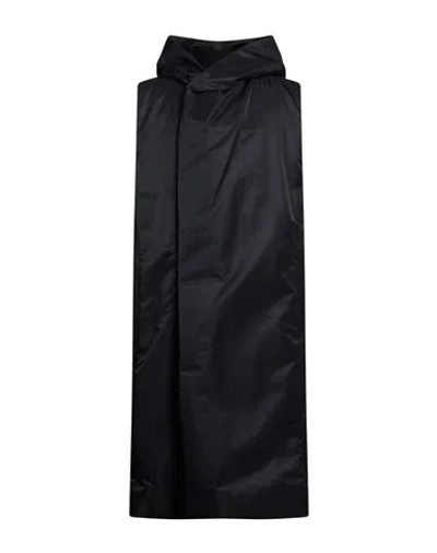Rick Owens Man Coat Black Size 40 Polyamide