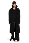 Rick Owens Man  Coats In Black