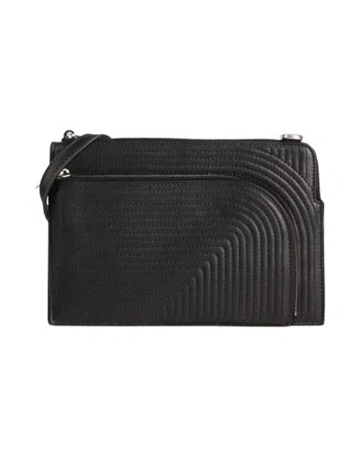Rick Owens Man Cross-body Bag Black Size - Calfskin