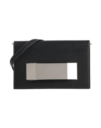 Rick Owens Man Cross-body Bag Black Size - Cow Leather