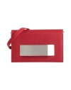 Rick Owens Man Cross-body Bag Brick Size - Cow Leather In Red