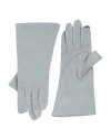Rick Owens Man Gloves Light Blue Size 8.5 Lambskin