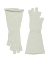 Rick Owens Man Gloves Light Green Size Onesize Alpaca Wool, Polyamide, Wool, Elastane