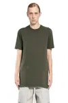 Rick Owens Men Level T-shirt In Green