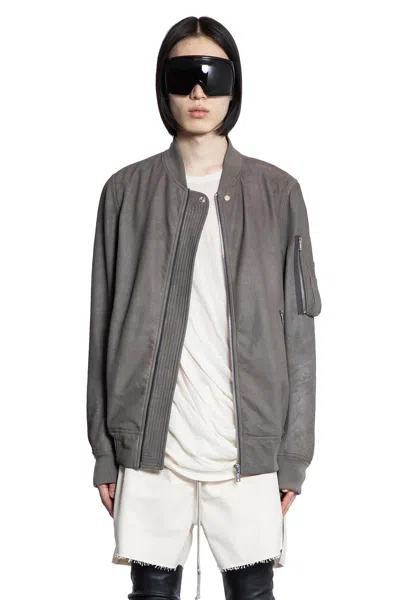 Rick Owens Man Grey Jackets