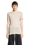 Rick Owens T-shirts In Grey
