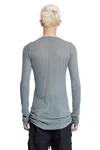 Rick Owens Man Grey T-shirts & Tank Tops