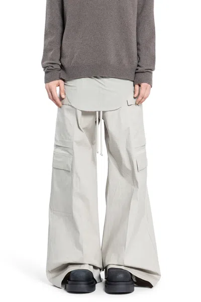 Rick Owens Man Grey Trousers