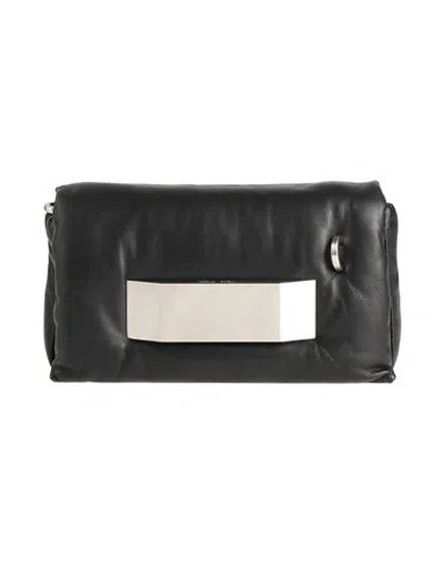 Rick Owens Man Handbag Black Size - Lambskin In Black