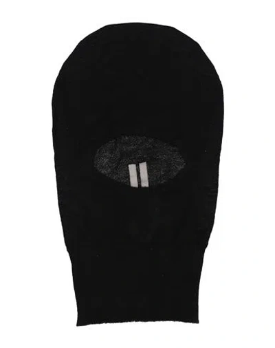 Rick Owens Man Hat Black Size Onesize Cashmere