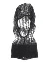 Rick Owens Man Hat Black Size Onesize Polyamide, Mohair Wool, Wool