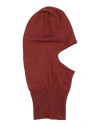 Rick Owens Man Hat Brown Size Onesize Virgin Wool