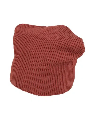 Rick Owens Man Hat Brown Size Onesize Virgin Wool