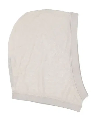 Rick Owens Man Hat Ivory Size Onesize Cashmere In White