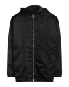 Rick Owens Giacco Hooded Nylon Jacket In Black