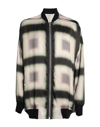 Rick Owens Man Jacket Black Size 38 Cupro