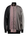 Rick Owens Multicolor Jumbo Peter Flight Bomber Jacket In Grey