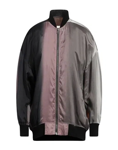 Rick Owens Multicolor Jumbo Peter Flight Bomber Jacket In 100d Lido Degrade