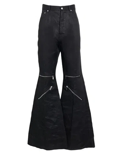Rick Owens Man Jeans Black Size 34 Linen