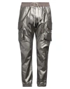 Rick Owens Man Jeans Grey Size 36 Cotton, Elastomultiester, Elastane