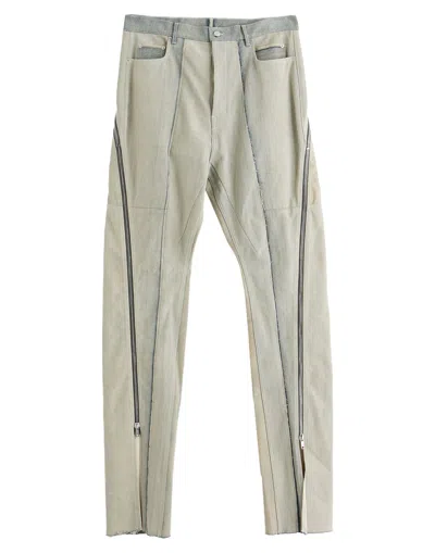 Rick Owens Jeans In Dove Grey