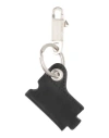 Rick Owens Lighter Case Keychain In Black