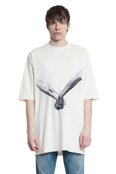 RICK OWENS HOLLYWOOD JUMBO T IN JERSEY DI COTONE CLASSICO