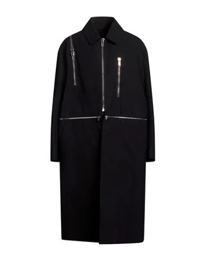 Rick Owens Man Overcoat & Trench Coat Black Size 36 Cotton