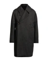 Rick Owens Man Overcoat & Trench Coat Black Size 36 Polyamide, Cotton In Black