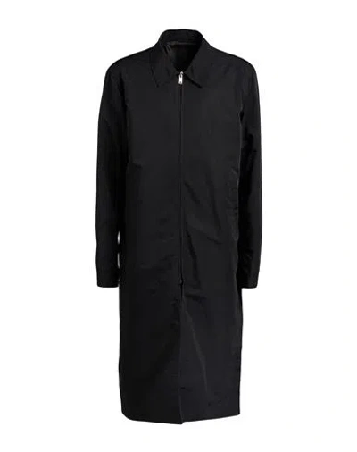 Rick Owens Man Overcoat & Trench Coat Black Size 42 Polyester